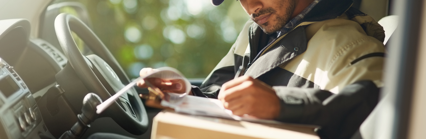 Updating His Delivery Status