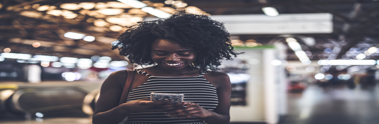 Teenage Girl Using Mobile