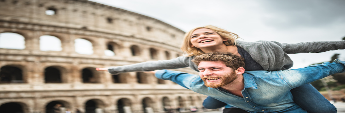 Piggybacking For St. Valentine In Rome